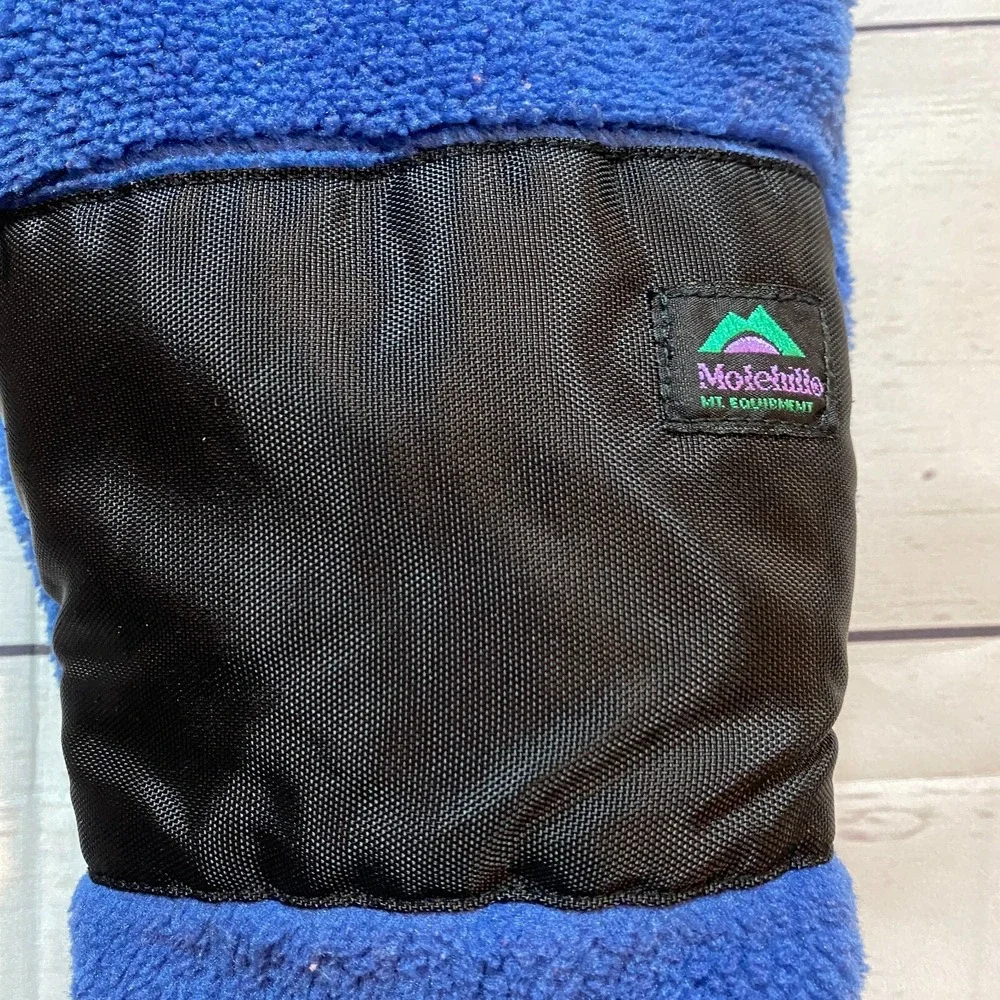 Vintage Molehill Mountain Baby Blue Snow Warm Hooded One‎ Piece Size 3-9 Months